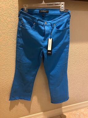 Liverpool women’s Bright Blue Relaxed Crop Jeans